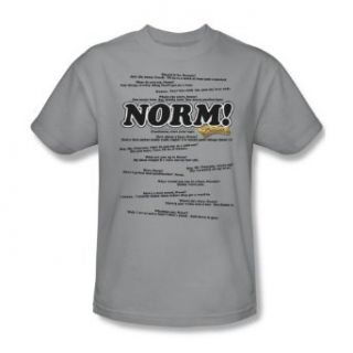 Mens CHEERS Short Sleeve NORMISMS T Shirt Tee Size S 3XL Novelty T Shirts Clothing