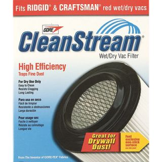 CleanStream® High Efficiency Wet/Dry Vac Cartridge Filter 903 61 00