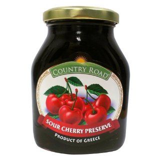 Country Road Jam, Sour Cherry, 15.8 Ounce  Jams And Preserves  Grocery & Gourmet Food