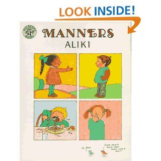 Manners Aliki 9780688045791 Books