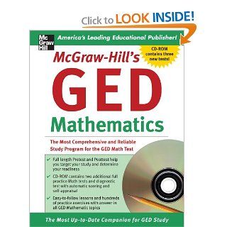 McGraw Hill's GED Mathematics Book w/CD ROM (Test Taking Skills) Jerry Howett 9780071469357 Books