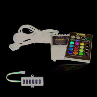 Cyron Wireless RGB Lighting Controller with 6 Outlet MH Hub Adapter