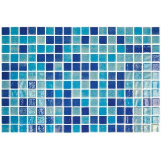 Onix USA Colour Blend 12 1/5 x 18 1/10 Glass Mosaic in Piscis