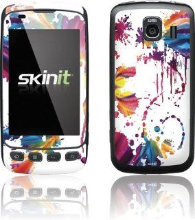 Abstract Art   Chromatic Splatter White   LG Optimus S LS670   Skinit Skin Cell Phones & Accessories