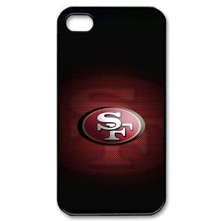 San Francisco 49ers Logo Iphone 4 / 4s Fitted Hard Case Cool Cover Cell Phones & Accessories