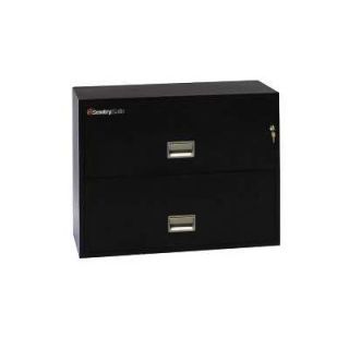 SentrySafe 35.8 W x 20.4 D Two Drawer Fireproof Key Lock Letter File