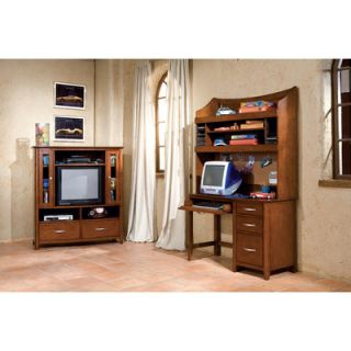 Standard Furniture Village Craft 47 W Computer Desk and Hutch Set