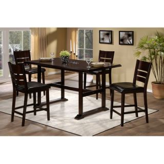 Hillsdale Whitfield 5 Piece Counter Height Dining Set