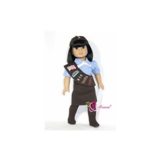 Adora Dolls Play Doll Ava   Girl Scout Junior Doll and Costume