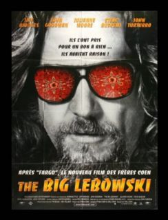 BIG LEBOWSKI * FRENCH ULTIMATE STONER DUDE MOVIE POSTER Entertainment Collectibles