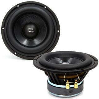 M6+ GOLD   CDT Audio 6.5" 240 Watt Midrange HD Subwoofers (pair)  Vehicle Speakers 