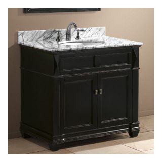 Virtu Naomi 37.38 Single Sink Bathroom Vanity Set