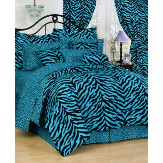 Laken Zebra 8 Piece Comforter Set