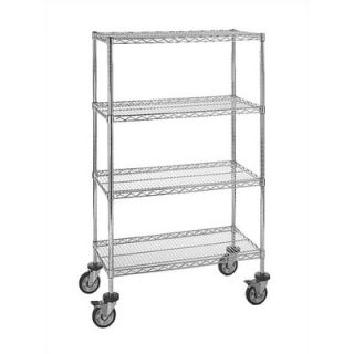 Quantum Large 54 Q Stor Chrome Wire Shelving (Starter Kit) with