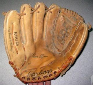 Vintage Nolan Ryan Rawlings Rbg60 Baseball Glove Sports & Outdoors