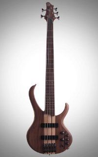 Ibanez BTB 675 5 String Electric Bass, Natural Flat Finish Musical Instruments