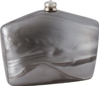 Evening Bag   Delila (51 675) (Platinum Marble) Clutch Handbags Clothing