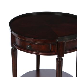 Butler Plantation Cherry Round End Table