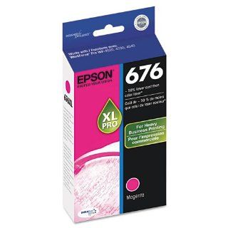 Epson Part# T676XL320 676XL Magenta Ink Cartridge (OEM) 1.200 Pages