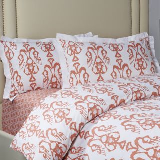 Bali Coral 3 Piece Duvet Set