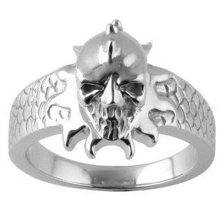 Stainless Steel Skull Casting Ring   Size 13 Jewelry