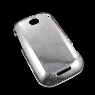 Clear Hard Protector Case Cover For Motorola Bravo MB520 Cell Phones & Accessories