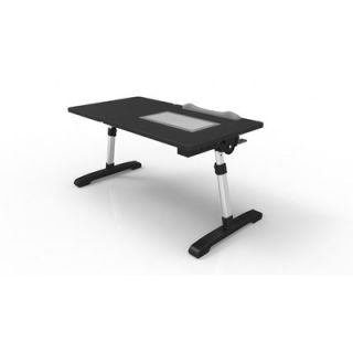 Deluxe Comfort Laptop Table with Adjustable Board and Fan and HUB and