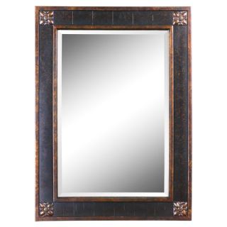 38 H x 28 W Bergamo Rectangular Beveled Vanity Mirror