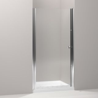 Fluence Pivot Shower Door, 65 1/2 H X 31 1/4   32 3/4 W, with 1/4