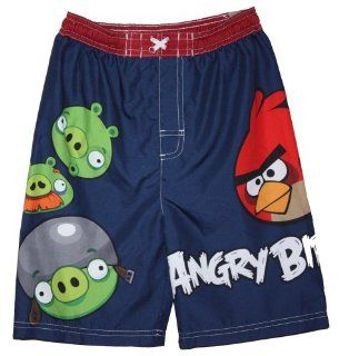 Licensed Rovio Angry Birds Swim Trunks Bathing Suit Shorts Boy Size 5 