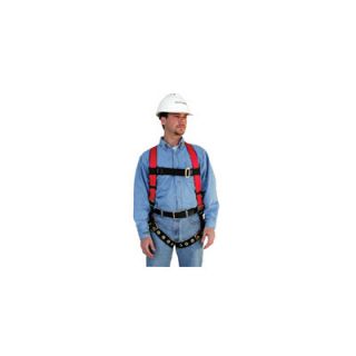 MSA Large Harness FP Pro Vest With Hip D Ring & Tongue Buckle Leg