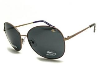 Lacoste Women 704 Gold and Tan Sunglasses Clothing