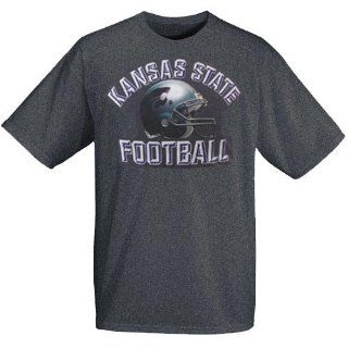 Nike Kansas State Wildcats Charcoal Youth Football Helmet T shirt  Sports & Outdoors