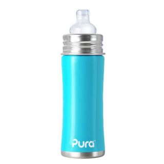 Pura Kiki Toddler Sippy Bottle with Silicone Sippy Spout