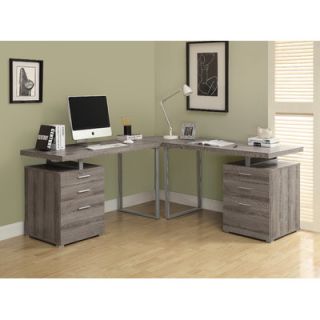 Monarch Specialties Inc. Corner Desk with Hutch