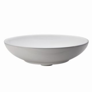 DecoLav Classically Redefined Round Vessel Bathroom Sink   1467 CWH
