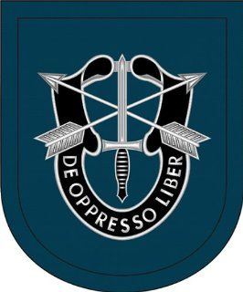 US Army 19th Special Forces Group Airborne Flash Vinyl Decal Sticker 5.5" 