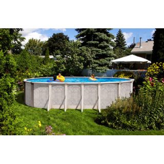 Trevi Aqua Mate by Trevi Oval 52 Deep Sunscape Above Gound Pool