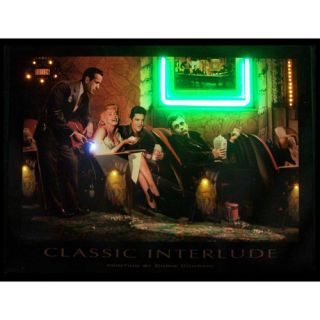 Classic Interlude Neon LED Poster Sign