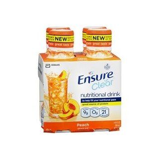 Ensure Clear Nutritional Drinks 4 Pack Peach 10.0 oz. X 4 Pack (Quantity of 4) Health & Personal Care
