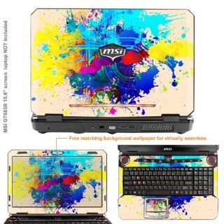 Protective Decal Skin Sticker for MSI GT683R GT683DXR with 15.6 in Screen case cover GT683R 140 Electronics