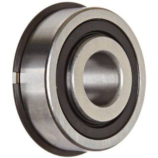 The General 7510 DLG Extra Light Extended Inner Ring Bearing, Double Sealed, With Snap Ring, Inch, 0.62" Bore, 1.75" OD, 3/4" Width, 707 lbs Static Load Capacity, 1366 lbs Dynamic Load Capacity Bushed Bearings