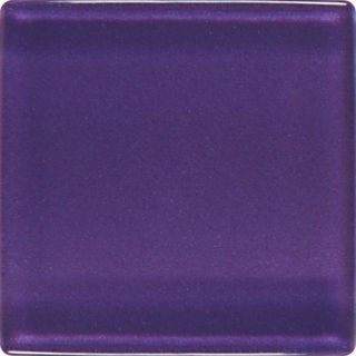 Daltile Isis 12 x 12 Glass Mosaic Tile in Mystical Grape