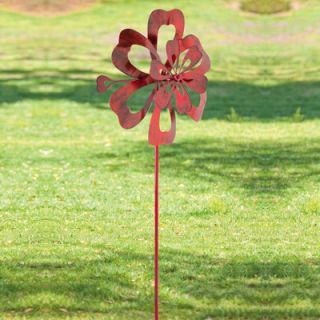 Evergreen Flag & Garden Grand Flora Spinner Kinetic Garden Stake