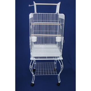 YML Play Top Parrot Bird Cage with Stand