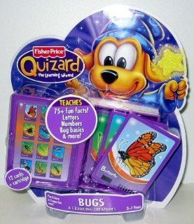 Fisher Price Quizard Bugs and Crawling Creatures Card Pack Toys & Games
