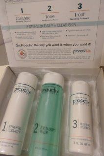 Super Size Proactiv Solutions 3 Piece Kit (90 day)  Facial Treatment Products  Beauty