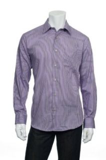 Van Heusen Light Purple Micro Vertical Striped Button Down Shirt Sport, Size Medium at  Mens Clothing store Dress Shirts For Men