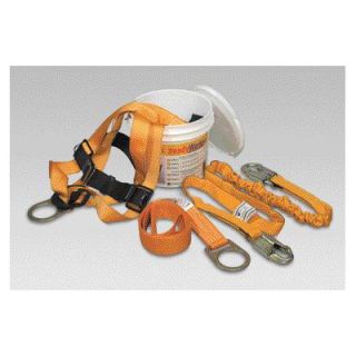 Miller Fall Protection Roofing Kit With T4500 Tongue Buckle Harness