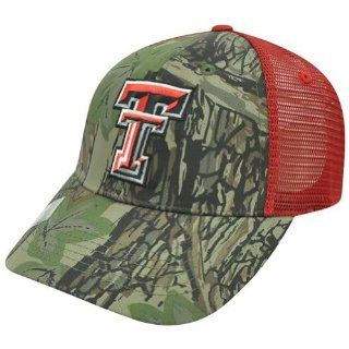 NCAA Texas Tech Red Raiders TTU Two Tone Camouflage Camo Snapback Mesh Hat Cap  Sports Fan Baseball Caps  Sports & Outdoors